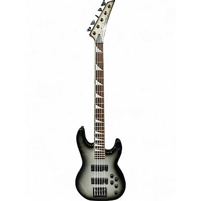 Used Jackson JS3V Concert 5 String Silverburst Electric Bass Guitar