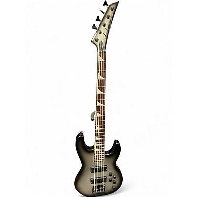 Used Jackson JS3V Concert 5 String Silverburst Electric Bass Guitar