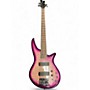 Used Jackson JS3VQM Purple Phaze Electric Bass Guitar Purple Phaze