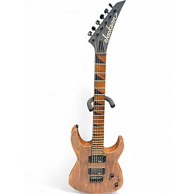 Used Jackson JS42 DKM  Natural Solid Body Electric Guitar