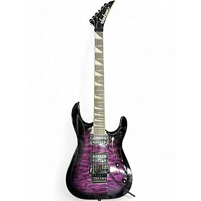 Jackson Used Jackson JSQ32 Trans Purple Solid Body Electric Guitar