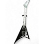 Used Jackson Used Jackson Jackson MJ Series Rhoads RRT Black and Silver Solid Body Electric Guitar Black and Silver