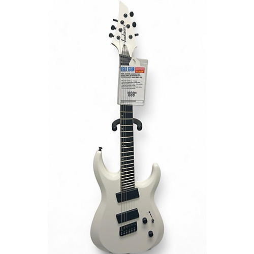 Jackson Used Jackson Jackson Pro Series Dinky DK Modern HT6 MS Snow White Solid Body Electric Guitar Snow White