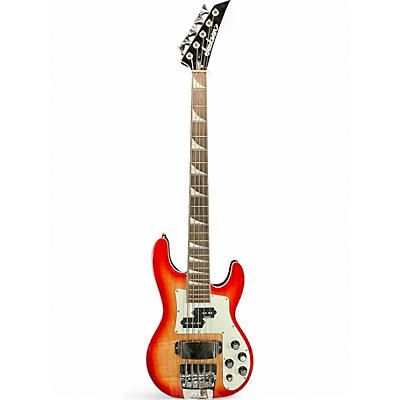 Used Jackson Jackson X Series Concert Bass CBXNT FIREBURST Electric Bass Guitar