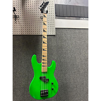 Jackson Used Jackson Js1m Green Electric Bass Guitar