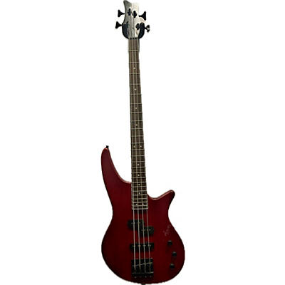 Jackson Used Jackson Js23 Spectra Red Stain Electric Bass Guitar