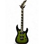 Used Jackson Js32q Green Solid Body Electric Guitar Green