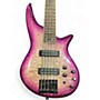 Used Jackson Js3vq Purple phaze Electric Bass Guitar Purple phaze
