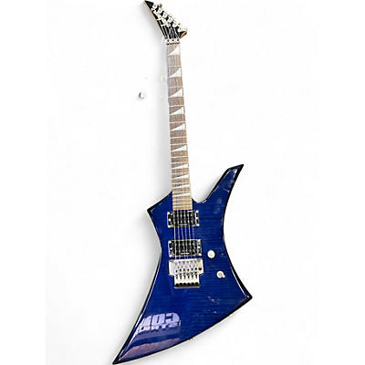 Used Jackson KE3 PRO Blue Solid Body Electric Guitar