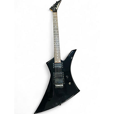 Used Jackson KELLY PROFESSIONAL Black Solid Body Electric Guitar