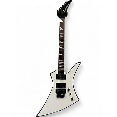 Used Jackson KEXMG Classic White Solid Body Electric Guitar