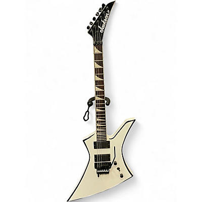 Used Jackson KEXMG White Solid Body Electric Guitar