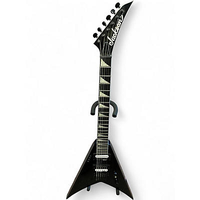 Used Jackson KING V BLACK Solid Body Electric Guitar