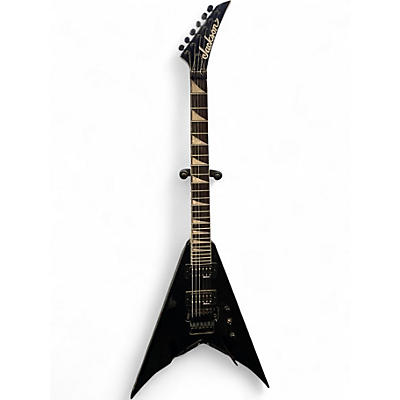 Used Jackson KING V  GLOSS BLACK Solid Body Electric Guitar