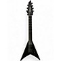 Used Jackson KING V JS22 7 Black Solid Body Electric Guitar Black