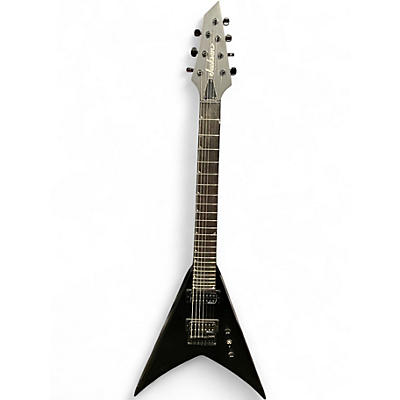 Used Jackson KING V JS22 7 STRING Black Solid Body Electric Guitar