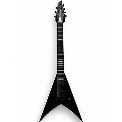 Used Jackson KING V JS22 7 STRING Black Solid Body Electric Guitar