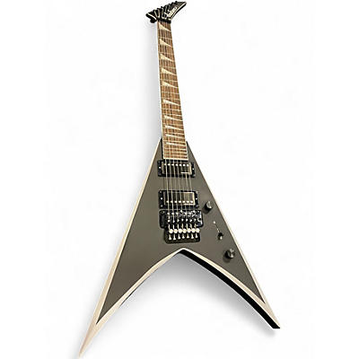 Used Jackson KING V KVX MG7 Black and Grey Solid Body Electric Guitar