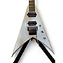 Used Jackson KING V PRO KV Chrome Silver Solid Body Electric Guitar Chrome Silver