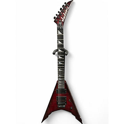 Used Jackson KV6 USA Red Solid Body Electric Guitar