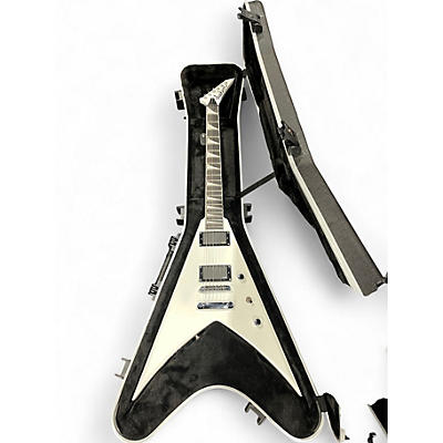 Used Jackson KVMGQ PRO KING Arctic White Solid Body Electric Guitar