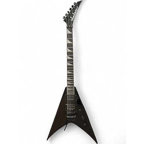 Used Jackson KVMGQ Pro King V Gloss Black Solid Body Electric Guitar Gloss Black
