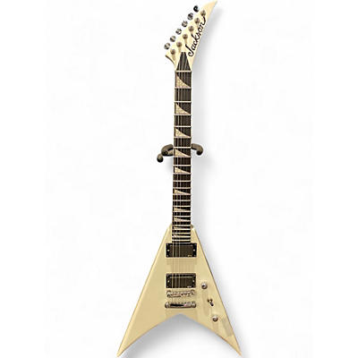 Used Jackson KVTMG Arctic White Solid Body Electric Guitar