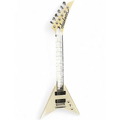Used Jackson KVTMG King V White Solid Body Electric Guitar
