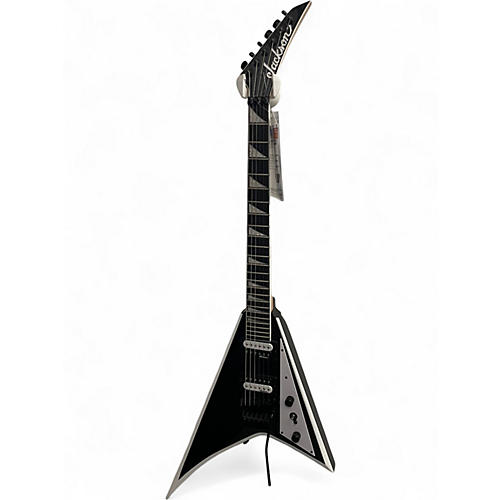 Used Jackson KVXMG KING V Black and White Solid Body Electric Guitar Black and White