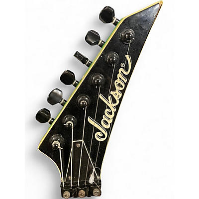 Used Jackson KVXMG KING V Green Solid Body Electric Guitar