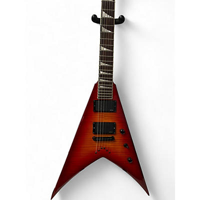 Used Jackson KVXT King V 2 Color Sunburst Solid Body Electric Guitar