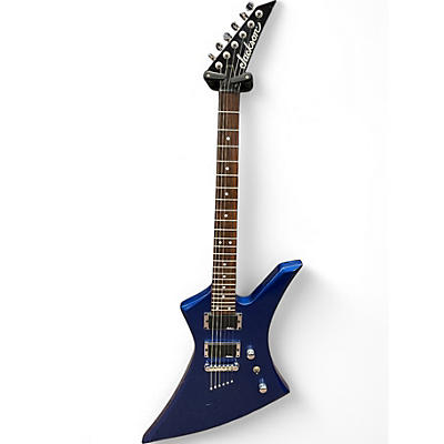 Used Jackson Kelly Blue Solid Body Electric Guitar