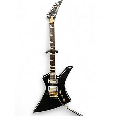 Used Jackson Kelly KEX Black Solid Body Electric Guitar
