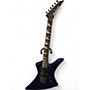 Used Jackson Kelly ME3 Trans Blue Solid Body Electric Guitar Trans Blue