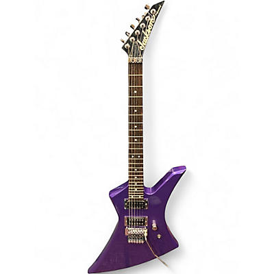 Used Jackson Kelly Professional  Purple Solid Body Electric Guitar