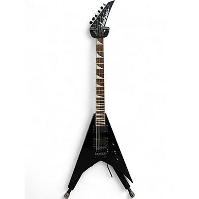 Used Jackson King V Black Solid Body Electric Guitar