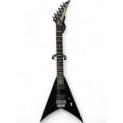 Used Jackson King V Black Solid Body Electric Guitar