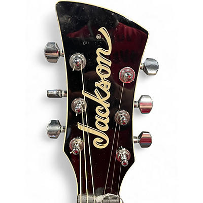 Used Jackson LM-1987 Flat Black Solid Body Electric Guitar