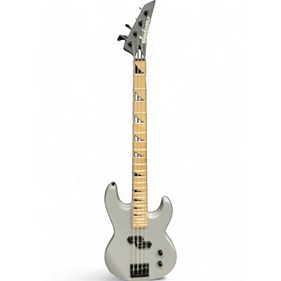 Jackson Used Jackson Limited-Edition JS Series JS1M Concert Satin Gray Electric Bass Guitar