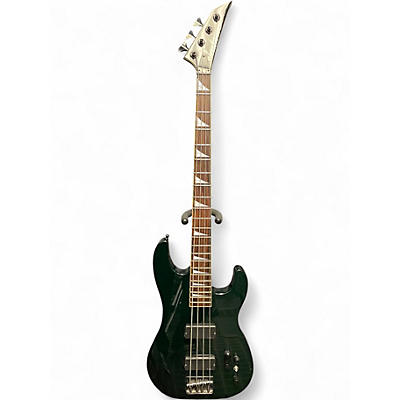 Used Jackson MADE IN JAPAN LATE 90'S CMG CONCERT BASS BLACK FOREST GREEN Electric Bass Guitar