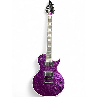 Used Jackson MARTY FRIEDMAN PRO SERIES PURPLE MIRROR Solid Body Electric Guitar