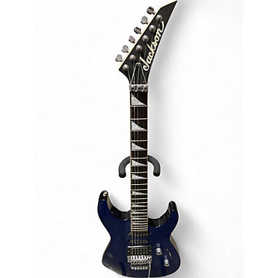 Used Jackson MIJ DK2 Flame Blue Solid Body Electric Guitar
