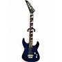 Used Jackson MIJ DK2 Trans Blue Solid Body Electric Guitar Trans Blue
