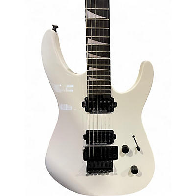 Used Jackson MJ SERIES DINKY DKR MAH Snow White Solid Body Electric Guitar