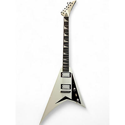 Used Jackson MJ SERIES Rhoads RRT WHITE Solid Body Electric Guitar