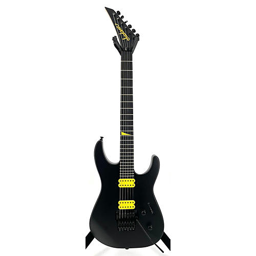 Jackson Used Jackson MJ Series Dinky DKR Satin Black Solid Body Electric Guitar Satin Black