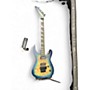 Used Jackson MJ Series Dinky DKRP Sapphire Blue Trans Solid Body Electric Guitar Sapphire Blue Trans