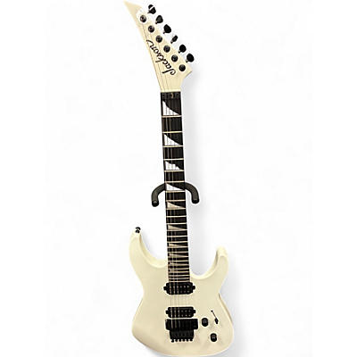Used Jackson MJ Series Dinky White Solid Body Electric Guitar