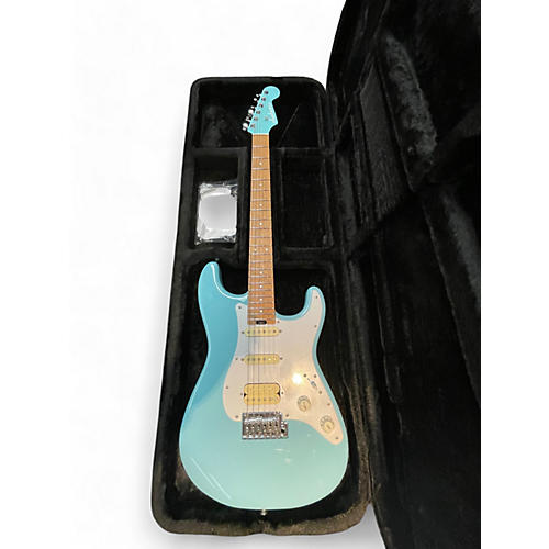 Used Jackson MJ Series Signature Misha Mansoor So-Cal 2PT Daphne Blue Solid Body Electric Guitar Daphne Blue