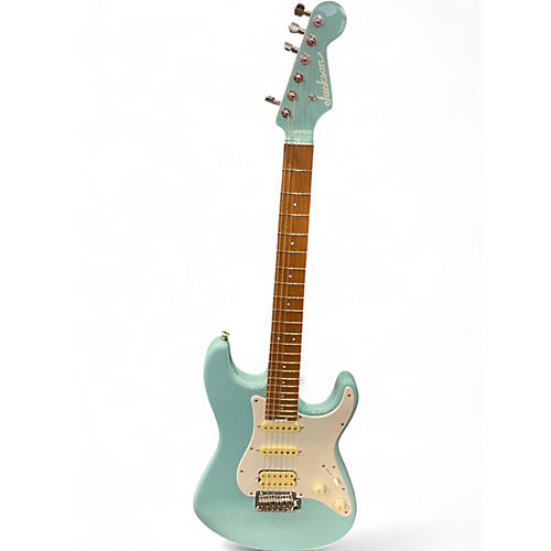 Used Jackson MJ Series Signature Misha Mansoor So-Cal 2PT Daphne Blue Solid Body Electric Guitar Daphne Blue